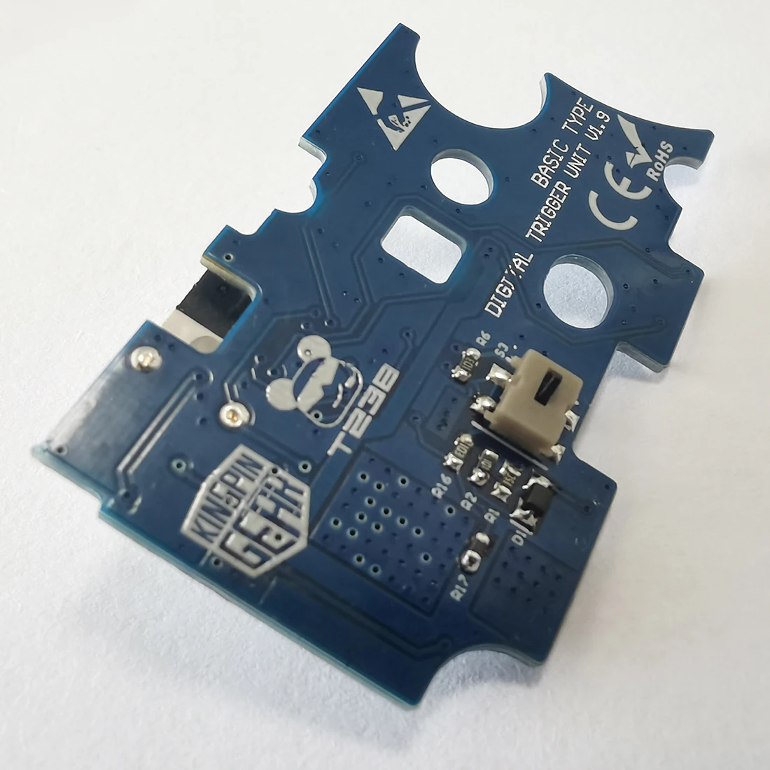 Unidad de disparo Digital T238, V2-1.9 para AIRSOFT y Bola de Gel, caja de cambios V2-5