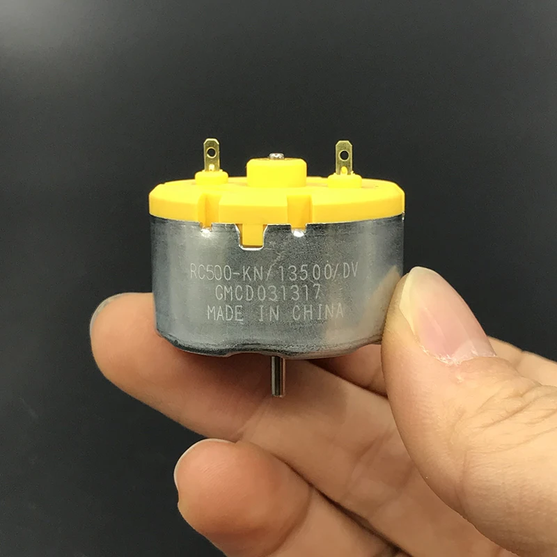 Стандартный мотор RC500 KN/13500 с источником питания от постоянного тока 6 в 9V 12V 5500