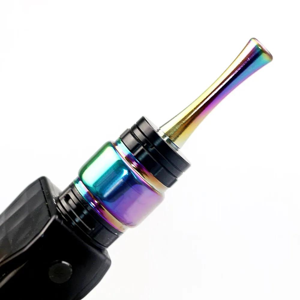 510 алюминиевый Радужный держатель для сигарет капельные наконечники|Аксессуары| |