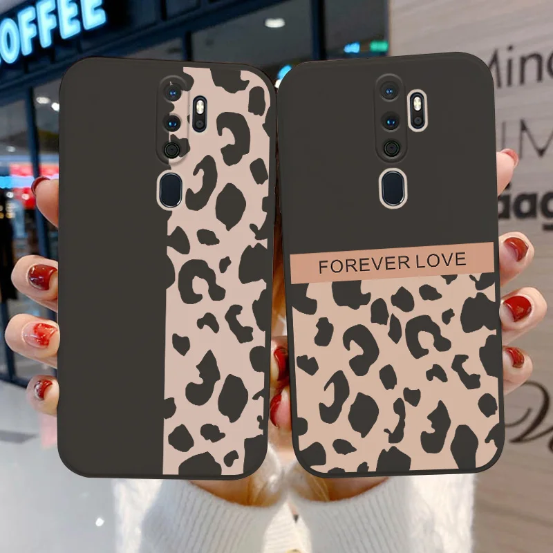 

Case For OPPO A9 2020 Case Realme C21 5 Soft Fundas Oppo A74 A54 A53 A33 A5 2020 A7 A12 A15 A15S A5S A3S Luxury Painted Covers