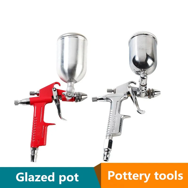 Банка для распыления глазури из нержавеющей стали пневматический пистолет