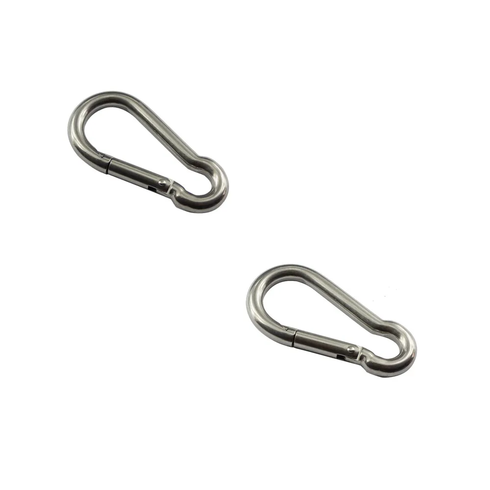 20 шт. крючки для карабина 6 х60 мм|carbine hook|stainless steel snap hookboat hook clips |