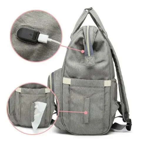 

LEQUEEN Diaper Bags Backpack Outdoor Travel Multifunctional Mummy Maternity Nappy Bags Nursing Storage Bag Pack New