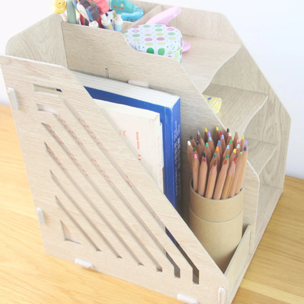 Коробка для хранения косметики канцелярский ящик Рабочий стол Органайзер