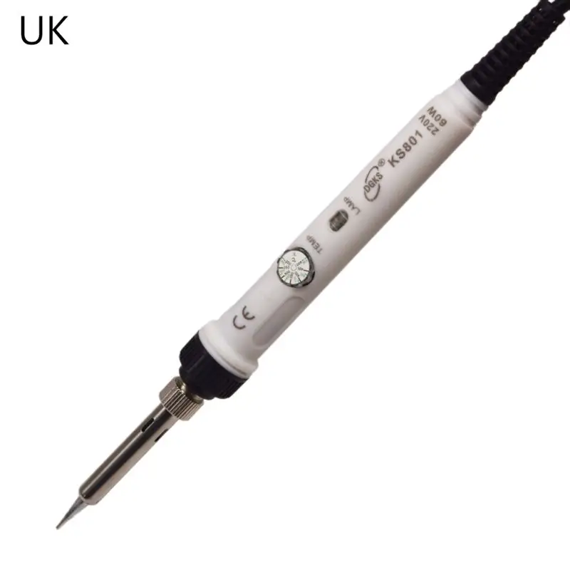 

Electric Soldering Iron Adjustable Temperature 60W 110V 220V Welding Solder Tool Dropshipping