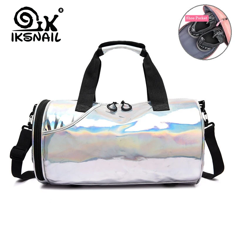 IKSNAIL спортивная сумка для тренажерного зала женская фитнеса и тренировок с