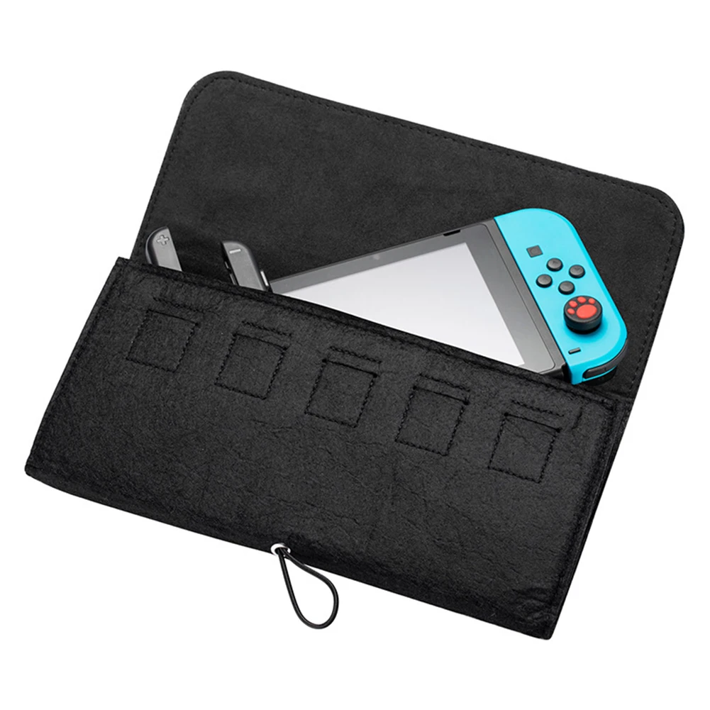 Чехол Stroage для консоли Nintendo Switch из мягкого войлока сумка переноски