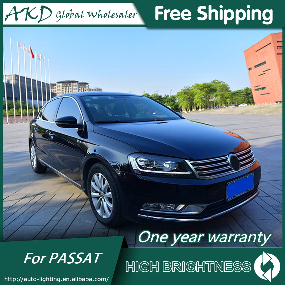 Светодиодные фары для VW Passat ЕС B7 2012 2016 Magotan DRL Дневной осветительным приборам
