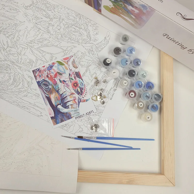 Алиэкспресс Лидер продаж DIY Цифровая масляная живопись домашняя декоративная