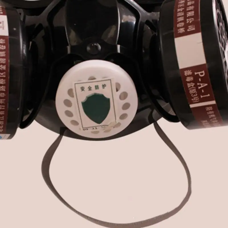 

Self-Priming Filter Half Mask Prevent Harmful Gas Facepiece Security