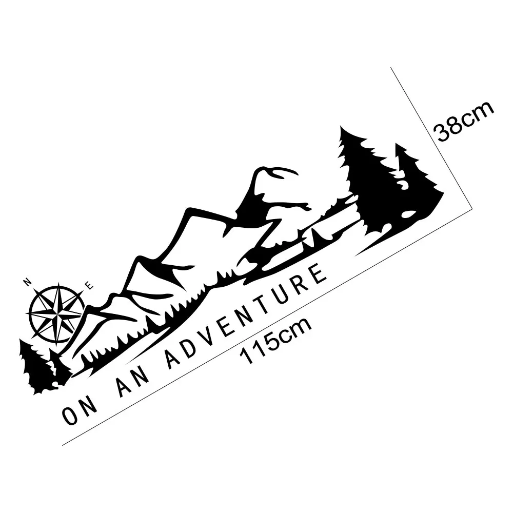 1pc Car Hood Stickers Bonnet Stripes Camper Van Graphics Vinyl Decals For Mercedes Benz Sprinter Auto Exterior Decor Accessories |