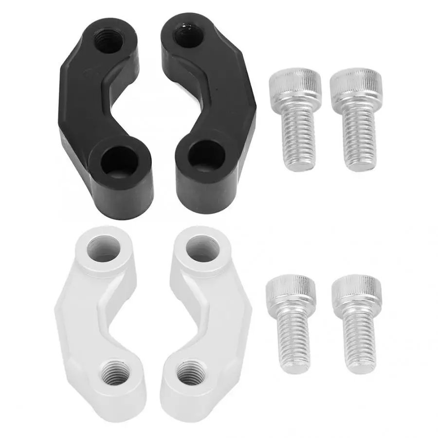 2 шт мотоциклетное зеркало заднего вида удлинитель кронштейн адаптер подходит