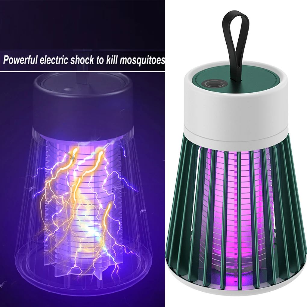 

USB Pest Control Lamp LED Insect Light Mosquito Killer Lamp Bedroom Flying Bug Luring Purple Mosquito Trap Repellent Mute Indoor