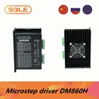 Драйвер для микрошагового двигателя DM860H VAC 18-80V VDC 24-110V Ток 2,4-7.2A с независимым вентилятором для шагового двигателя Nema34 Nema32