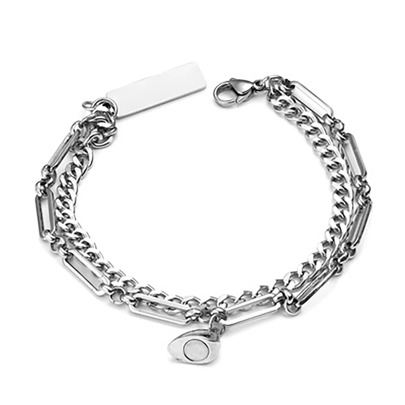 Потрясающее кольцо из титановой стали Штабелируемый сращивающийся магнит для