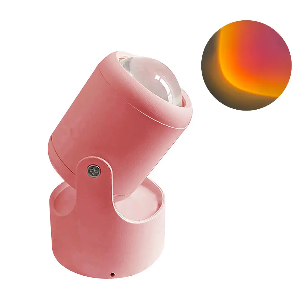 

Home 90 Degree Rotation Bedroom Photography Sunset Projection LED Light Living Room Floor Stand Aluminum Alloy Romantic Vision
