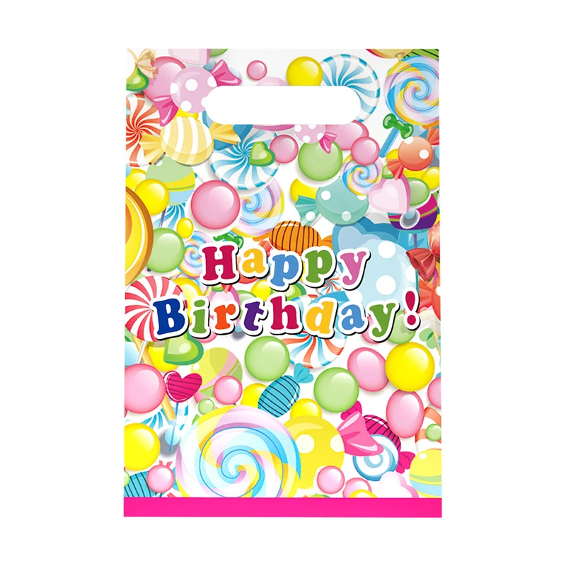 Милые конфеты тема вечерние тарелки салфетки с днем рождения Дети сувениры