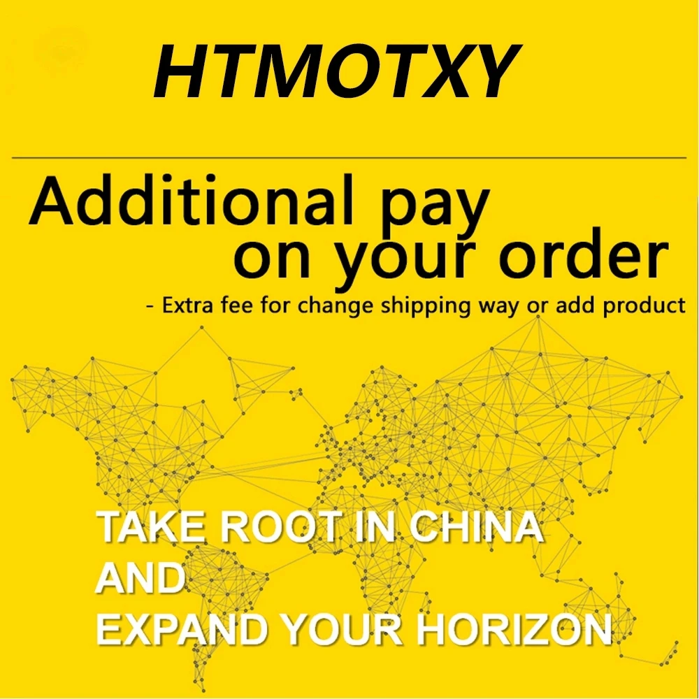 

HTMOTXY Additional pay on your order (Use for change logistics method/replace product, etc.)