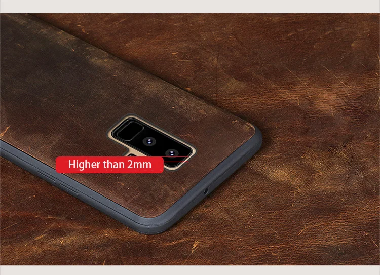 Чехол для samsung Galaxy S7edge S8 S9 S10 плюс A10 A20 A30 A50 A70 из воловьей кожи чехол для Note 8, 9, 10, A5 A7 A8 J5 J6 J7 чехол