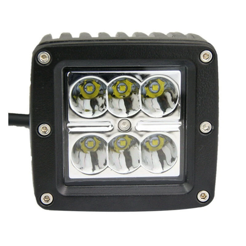 

18W Headlight Front Bumper LED Fog Lights with Mounting Brackets Set for Ford F150 SVT Raptor Truck 2017 2018 2019 2020