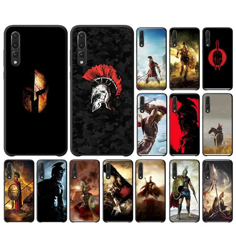 

Spartan Warrior Phone Case For Huawei P20 P30 P9 P10 plus P8 lite P9 lite Psmart 2019 P20 pro P10 lite