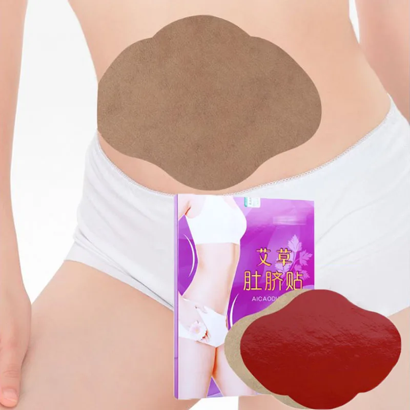 5 шт. пластыри для пупка из натуральной полыни|Товары женской гигиены| |