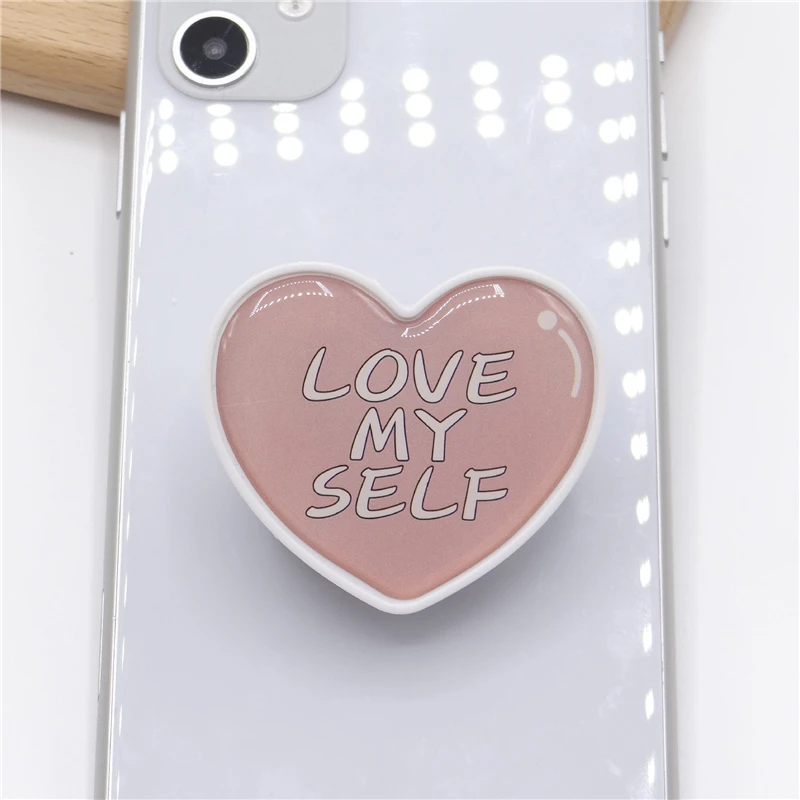 1 шт Love My Собственной личности в форме сердца эпоксидный клей мобильный телефон