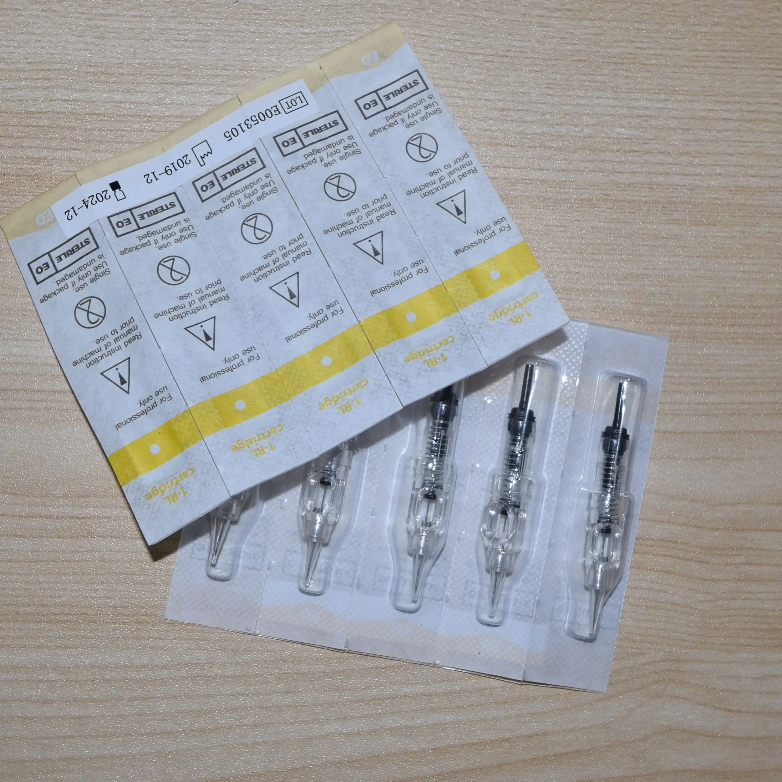 Картридж Иглы для татуажа 10 шт. 1 лайнер картридж постоянный Макияж