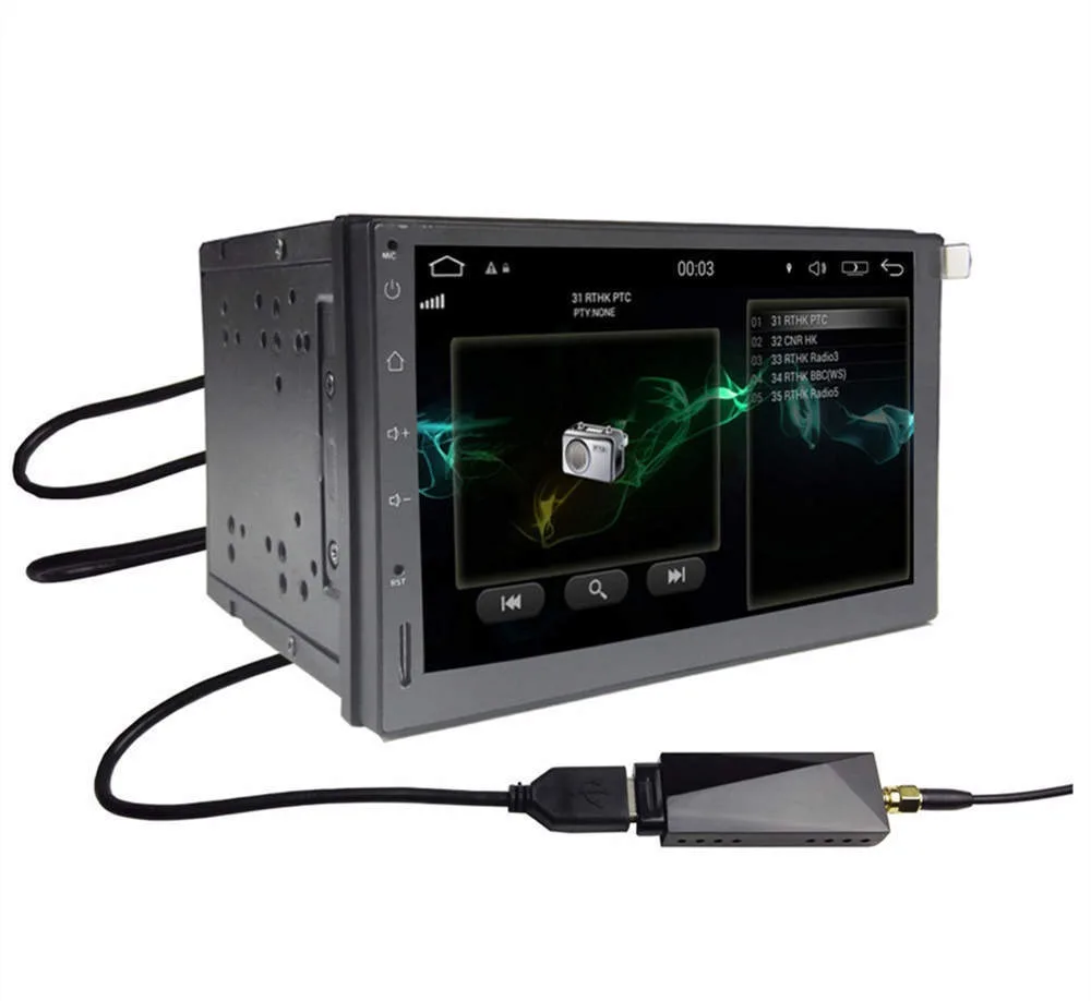 

Dab Radio Receiver In Car Antenna Digital DAB+ Adapter Tuner Box Audio USB Amplified Loop Antenna Android Decoding Radio Receive