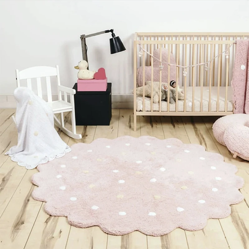 

Dots Play Mat Rug Baby Gym Activity Games Carpet Rug Children Kids Floor Carpets for Kindergarden Baby Room decoration