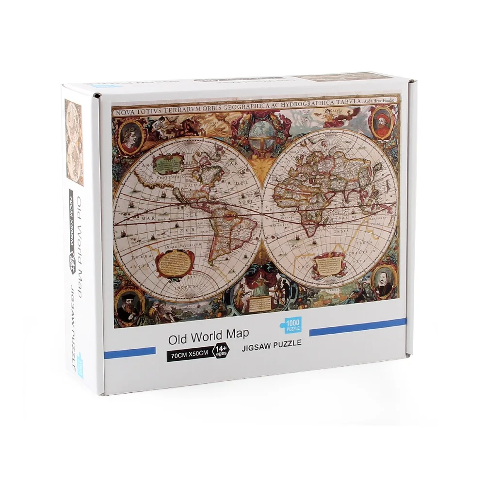 Пазл-карта пазл для взрослых 1000 шт. | Игрушки и хобби