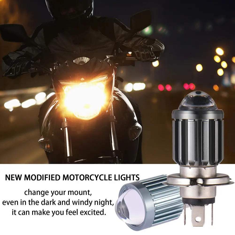 

12V 8000lm H4 LED Moto H6 Motorcycle Light Bright Modified Car LED Headlight For Most Cars Motorcycles Scooters ATV UTV
