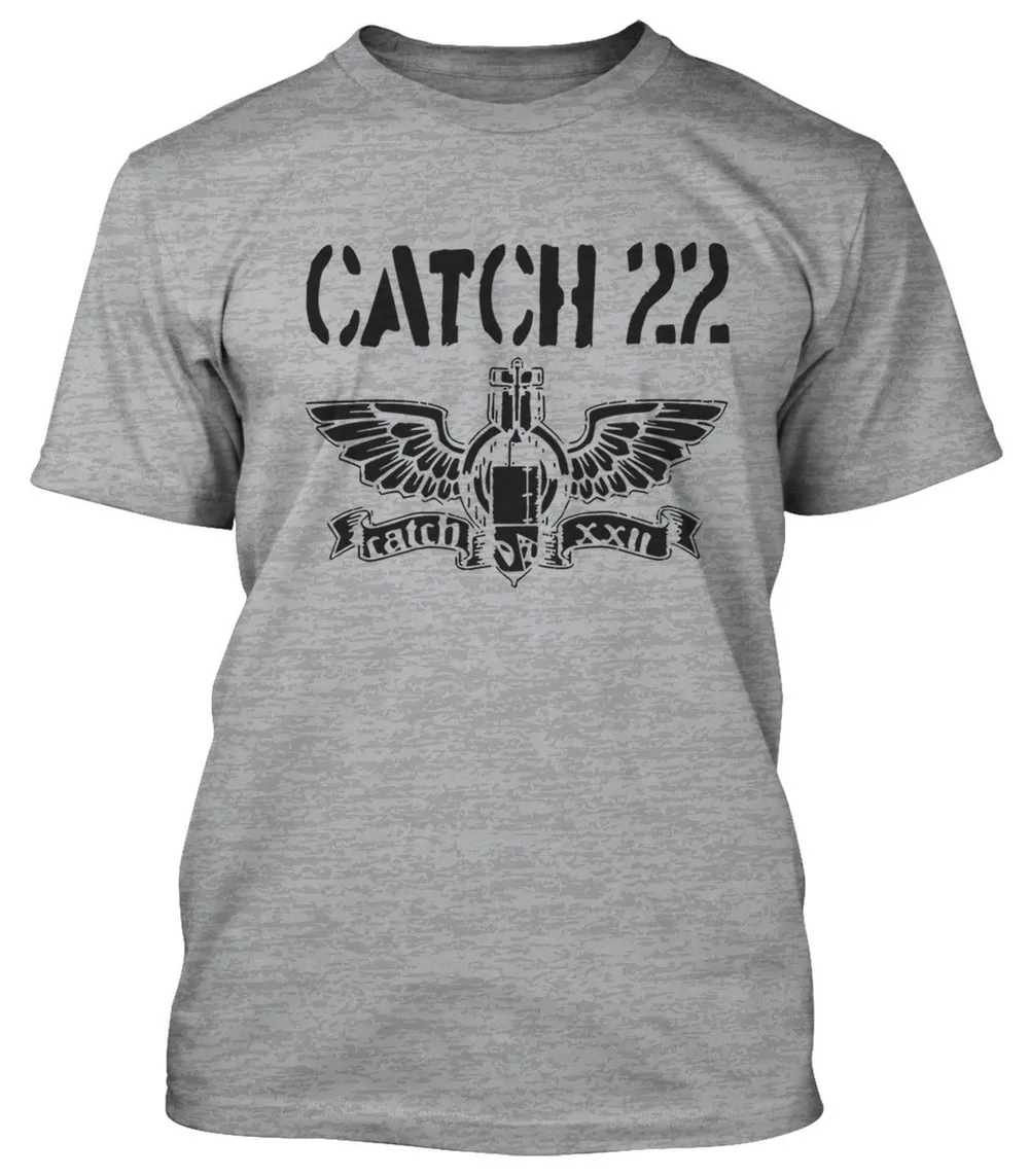 Футболка CATCH 22 Женская в стиле панк хлопковая футболка бесплатная