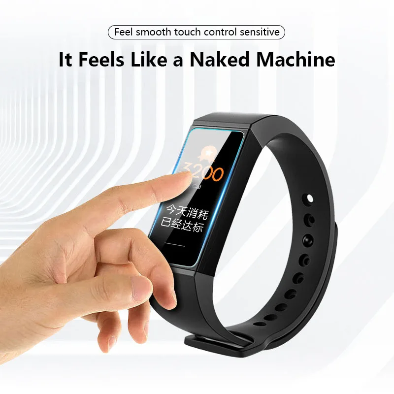 Закаленное стекло для Redmi Band защита экрана от воды масла отпечатков пальцев 2/4 шт.