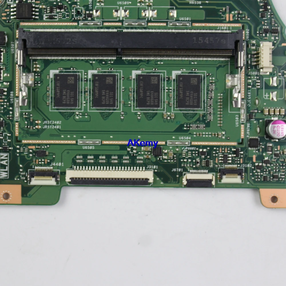 

SAMXINNO K501UX Laptop motherboard For Asus K501UB K501UQ K501UXM A501U original mainboard DDR3 8GB-RAM I7-6500U GT940M