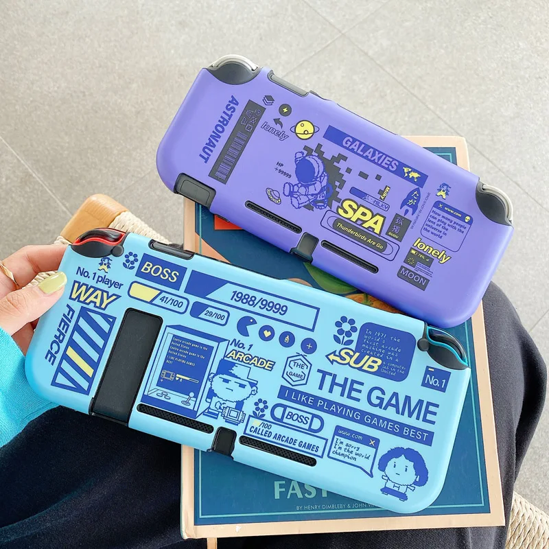 Мультфильм переключатель Защитный чехол оболочка Твердый из ТПУ в виде ракушки