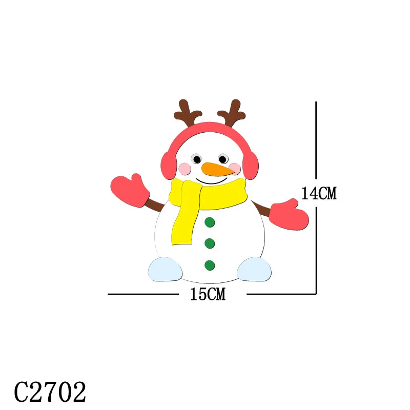 

New Christmas snowman Wooden Die Scrapbooking C2702 Cutting Dies Multiple Sizes