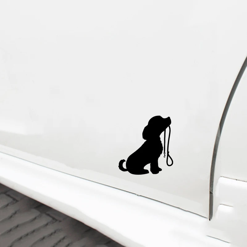 Стайлинг автомобиля 12*13 см лояльная Мужская собака маленькие животные формы