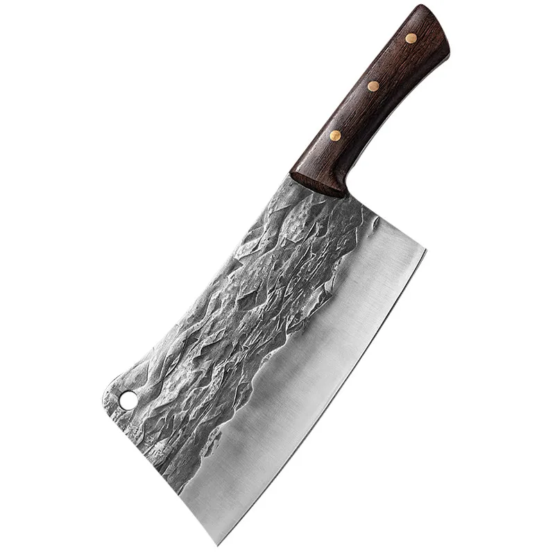

Forged Kitchen Knife Thickened Heavy Cleaver 925g Tool Chop Pig Beef Sheep Big Bones Pork Ribs Chicken Pig Stainless Steel Knife