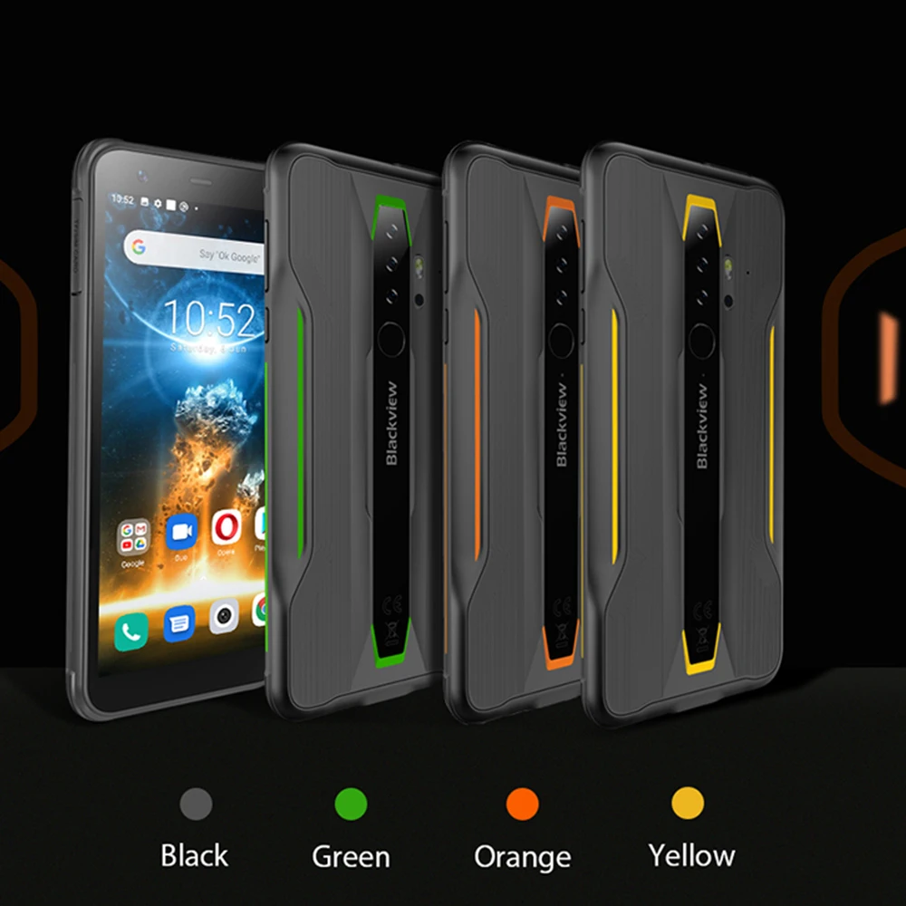 

Global Version BLACKVIEW BV6300 Pro Helio P70 6GB+128GB NFC Rugged Smartphone 4380mAh Android 10 OS Quad Camere IP68 Waterproof