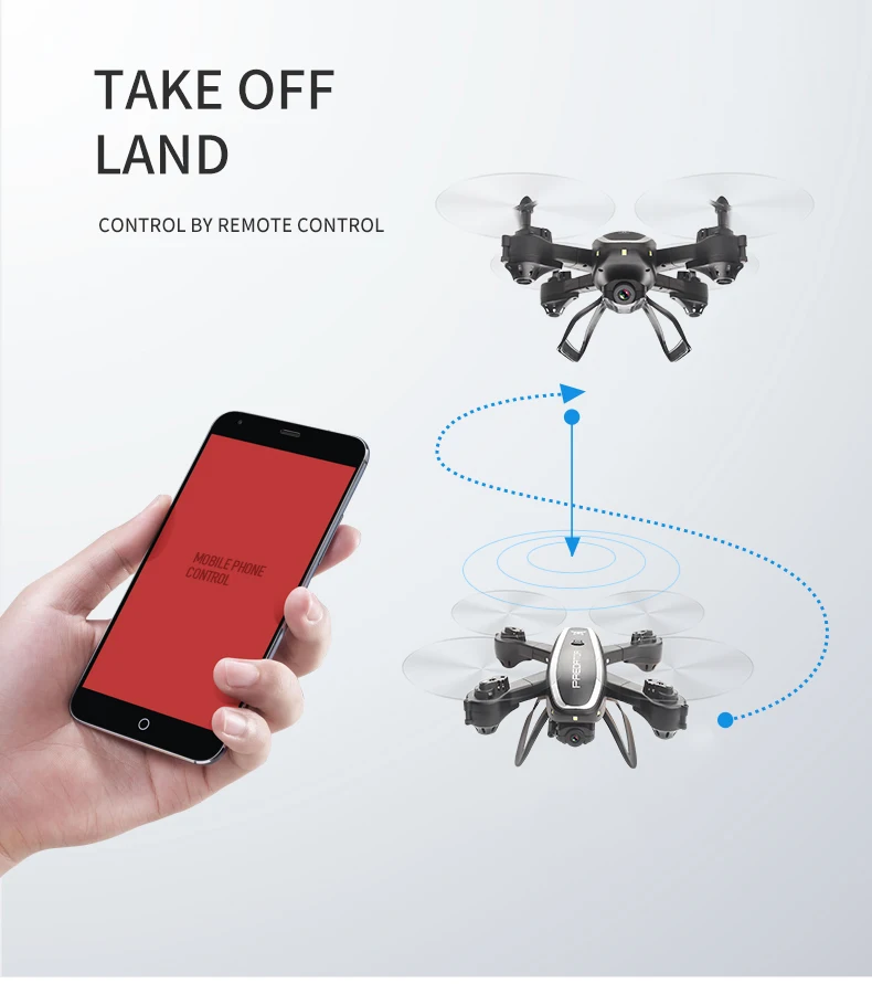 KY909 RC WiFi Дрон с 4K широкоугольной WiFi HD камерой оптический поток RC складной мини Квадрокоптер Вертолет VS LF606 E58 M69 F11