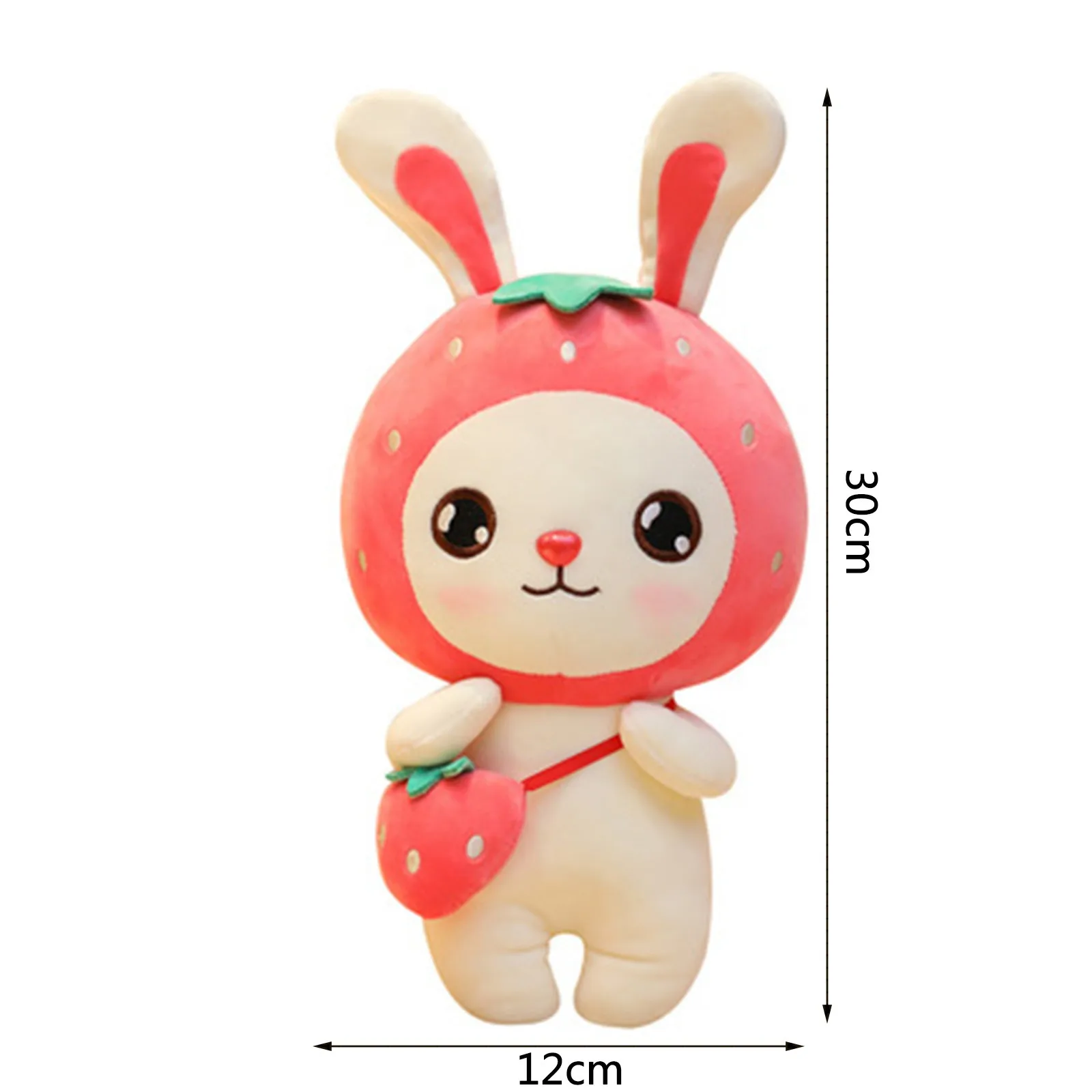 

Plush Stuffed Toy Easter Scarf Cute Rabbit Plush Toys Kawaii Accessories Bunny Stuffed Plush Animal Baby Toys Holiday Gifts #29