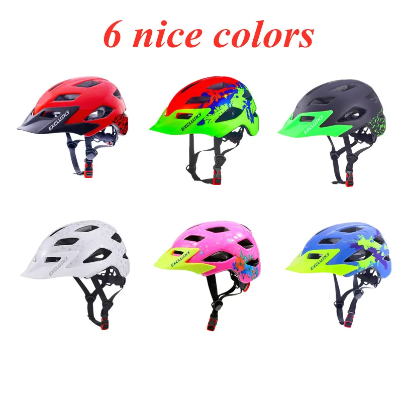 Отличный Детский велосипедный шлем ультралегкий дышащий подходящий для детей BMX