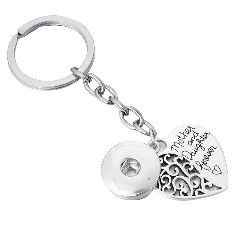 Новые ювелирные изделия с застежкой 12 мм 18 брелки для ключей подарки женщин