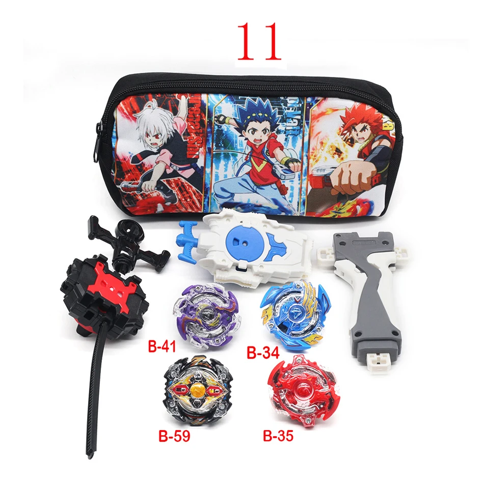 20 Стиль Beyblade Burst Launcher Bey Blade сумка Beyblade Топ игрушки спиннинг гироскоп металлический для 4d мальчика и девочки подарок