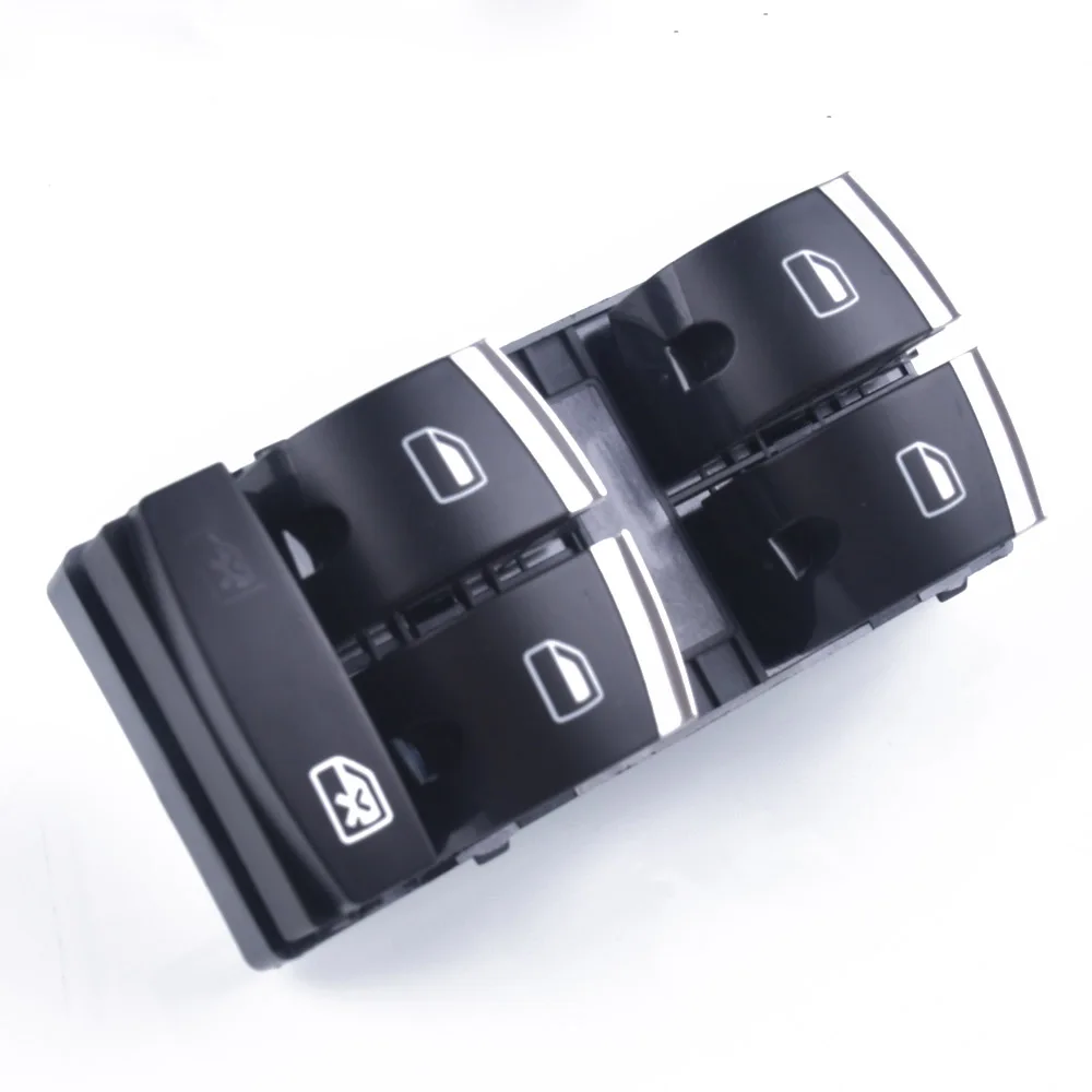 

chrome Master Window Switch For Audi A3 8P A4 S4 RS4 B6 B7 A6 S6 RS6 C6 Q7 4F0959851H