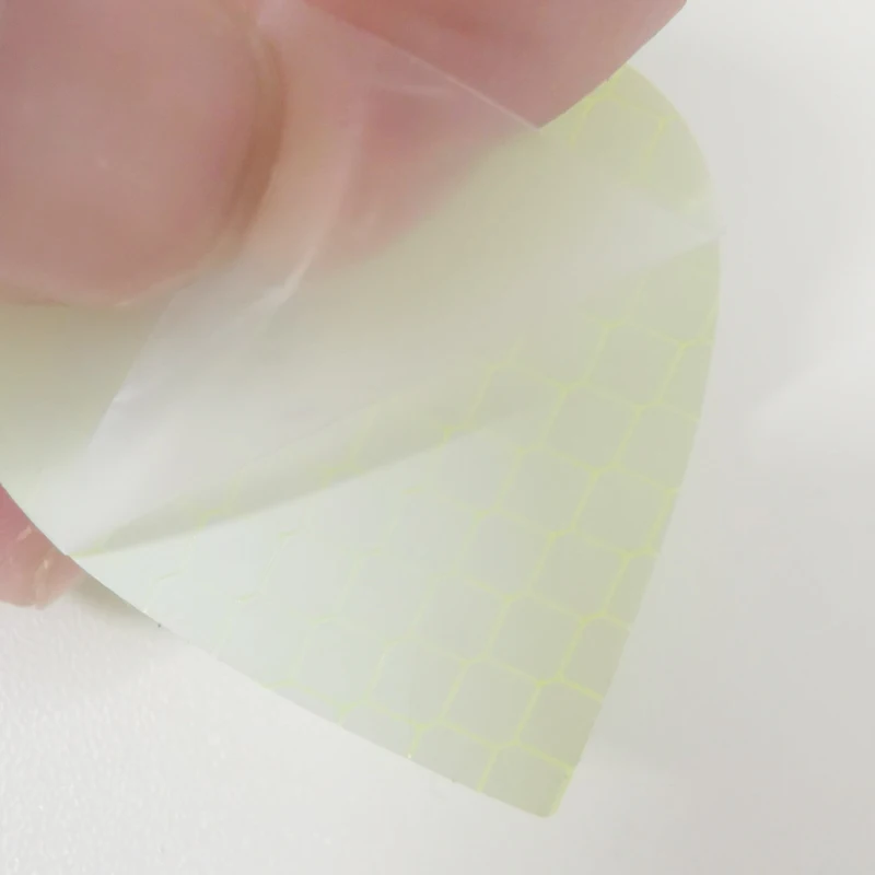 Auto Exterior Universal Safety Warning Mark Reflective Tape Motorcycle Bike Helmet Super crystal lattice reflective Car Stickers |