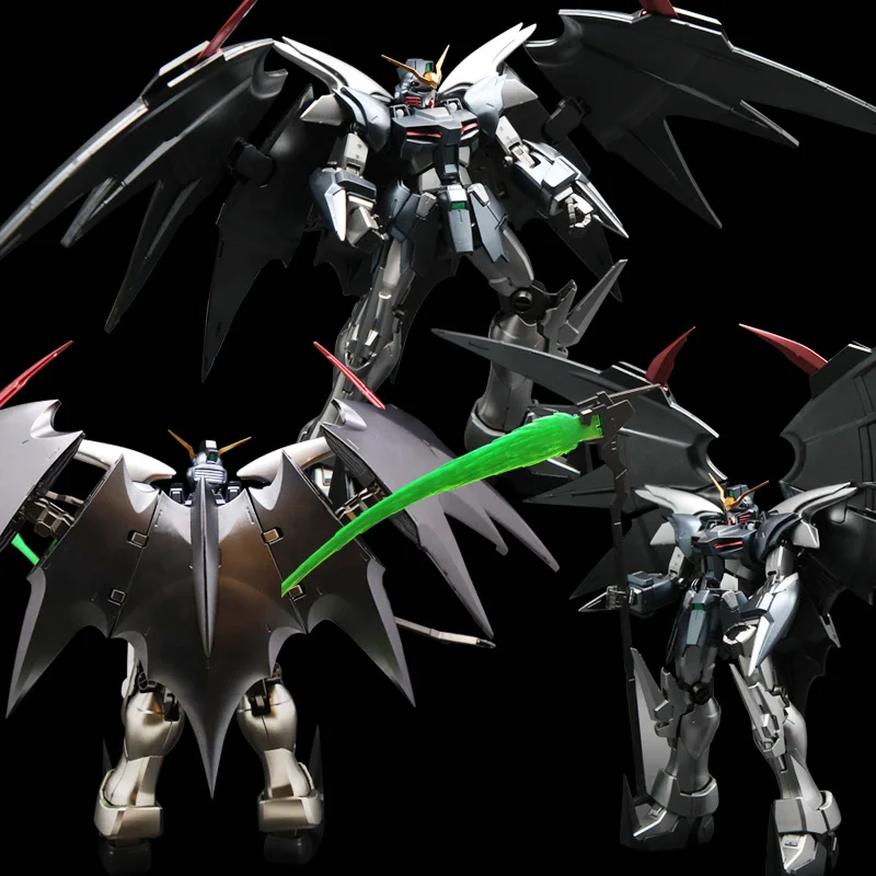BANDAI MG 1/100 XXXG-01D2 Gundam D-Hell Custom Deathscythe Hell Гальваническая металлическая цветная