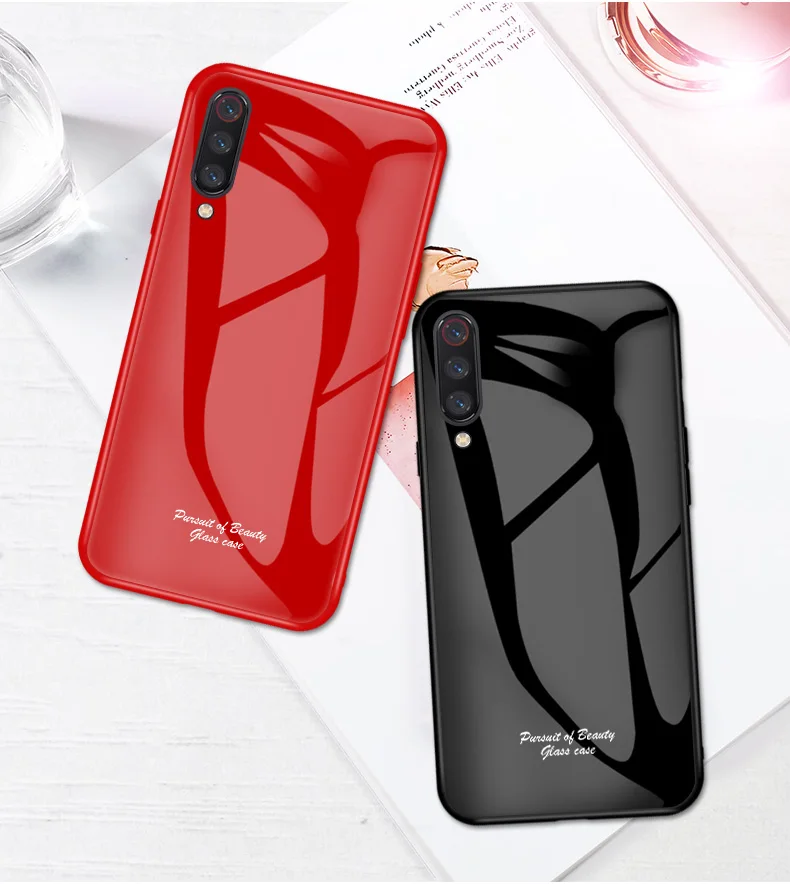 Для Xiaomi Mi 9 чехол Модный Macaron противоударный жесткий Гибридный чехол из закаленного стекла для Xiaomi Mi 9 SE чехол для телефона s