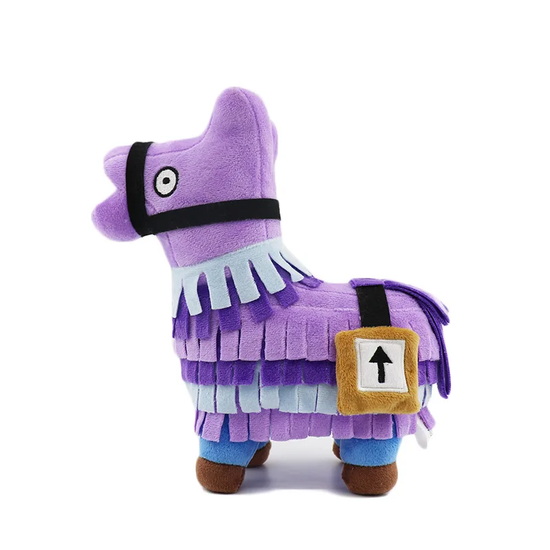 

New Cute Stuffed Fortress Night Doll Alpaca Llama Plush Toy Game Alpaca Rainbow Horse Stash Stuffed Doll Toy Kids Children Gift